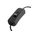 USB 2.0 A Male to A Female Extension Extender Black Cable With Switch ON OFF Ca