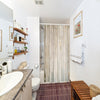 Wood Door Polyester Shower Curtain Bathroom Curtain High Definition 3D Printing Water-Proof