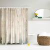 Wood Door Polyester Shower Curtain Bathroom Curtain High Definition 3D Printing Water-Proof