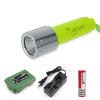 UltraFire XML-T6 600LM 1-Class Glare Diving Flashlight Suit