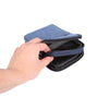 Universal Denim Leather Cell Phone Bag Belt Clip Pouch Waist Purse Case Cover For All SmartPhone Below 6.3 Inch