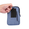 Universal Denim Leather Cell Phone Bag Belt Clip Pouch Waist Purse Case Cover For All SmartPhone Below 6.3 Inch