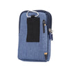 Universal Denim Leather Cell Phone Bag Belt Clip Pouch Waist Purse Case Cover For All SmartPhone Below 6.3 Inch