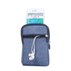 Universal Denim Leather Cell Phone Bag Belt Clip Pouch Waist Purse Case Cover For All SmartPhone Below 6.3 Inch