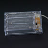 2M 20-LED Silver Wire Strip Light Battery Operated Fairy Lights Garlands Christmas Holiday Wedding Party 1PC