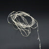 2M 20-LED Silver Wire Strip Light Battery Operated Fairy Lights Garlands Christmas Holiday Wedding Party 1PC
