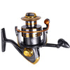 Spinning Fishing Reel 500-6000 Metal Coil Spinning Boat Rock Fishing Wheel