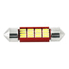 Silver-plated Red Cupper Heat Dissipation Festoon 36MM Car License Plate