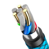 TIEGEM Micro USB Cable 2A Fast Charger USB Data Cable for Samsung Xiaomi Huawei