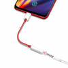 Type-C to 3.5mm Jack Audio + Type C to USB OTG Cable for OnePlus 7 Pro / 7 / 6T / 6