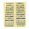 1Pcs Guitar Fretboard Note Sticker