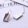 Oblong Restoring Ancient Ways Earring Female High-Grade Temperament Woodiness