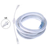 1PCS YWXLight 5M LED Strip Flexible Neon Lights Waterproof LED Light Lamp AC 220 - 240V