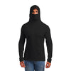 Men's Masks Hooded Long Sleeved T-shirt