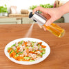 Kitchen Baking Glass Olive Oil Spray Bottle Vinegar Oil Sprayer Seasoning Bottle
