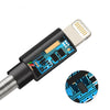 For iPhone Charger 5 Pack  1m  USB Cable 8 Pin Spring protection Data Cable