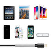For iPhone Charger 5 Pack  1m  USB Cable 8 Pin Spring protection Data Cable