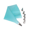 Bake Cake Tool 8 Piece Stainless Steel Decorative Nozzle EVA Mounting Bag