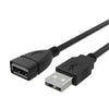 USB 2.0 Male To Female Extension Cable Connector Adapter Cable Cord Kable 1M