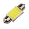 2PCS 36MM 5W COB LED Car Reading Light License Plate Light White