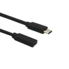Mini Smile High Speed Usb 3.1 Type-C Male To Female Charging / Audio / Video Transmission Extender Cable 100CM