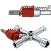 5 in 1 Multi-function Key Socket Wrench with Screwdriver