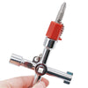 5 in 1 Multi-function Key Socket Wrench with Screwdriver