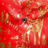 Gold Color Fashion Christmas Long Sleeve Men Shirt