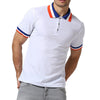 Patchwork Solid Color Men's  Shirt