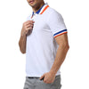 Patchwork Solid Color Men's  Shirt