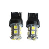 2PCS T20 7440 Turn Signal Light 6.5W 5050 13SMD LED  Reverse Light White