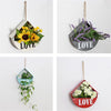 Wall Mounted Shelf Flower Living Room Bedroom Decoration 1pc