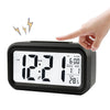 BRELONG Digital Month Temperature Date Shows Snooze Alarm Clock Night Light