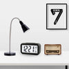 BRELONG Digital Month Temperature Date Shows Snooze Alarm Clock Night Light