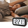 BRELONG Digital Month Temperature Date Shows Snooze Alarm Clock Night Light