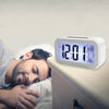 BRELONG Digital Month Temperature Date Shows Snooze Alarm Clock Night Light