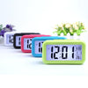 BRELONG Digital Month Temperature Date Shows Snooze Alarm Clock Night Light