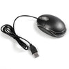 Generic Black 3-Button 3D USB 800 Dpi Optical Scroll Mice Mouse w/ Blue / Red LEDs For Notebook Laptop Desktop