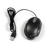 Generic Black 3-Button 3D USB 800 Dpi Optical Scroll Mice Mouse w/ Blue / Red LEDs For Notebook Laptop Desktop