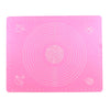 Baking Tool Silicone Pad Baking Tray Pad Pastry Pad Kneading Flour Pad