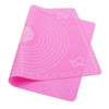 Baking Tool Silicone Pad Baking Tray Pad Pastry Pad Kneading Flour Pad