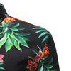 Men's Casual Short Sleeve Flower Shirt