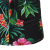 Men's Casual Short Sleeve Flower Shirt