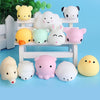 Soft Silicone Jumbo Squishy Animals Hand Squeeze Toy 12PCS