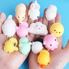 Soft Silicone Jumbo Squishy Animals Hand Squeeze Toy 12PCS