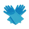Magic SakSak Reusable Silicone Gloves Scrubber Cleaning Brush Heat Resistant