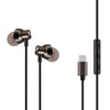 Noise Reduction Heavy Bass Type-C Interface Earphones for Xiaomi Mi 6X