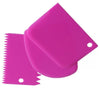 Practical Kitchen Baking Tools Multifunctional Plastic DIY Cream Scraper