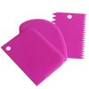 Practical Kitchen Baking Tools Multifunctional Plastic DIY Cream Scraper