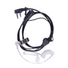 Radio Mic Earpiece 2 Pin PTT Covert Acoustic Tube  for Kenwood / Baofeng